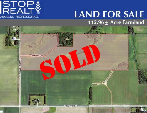 112.96± Acre Farmland | Section 32 | Canisteo Township | Dodge County, MN